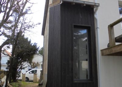 Habillage cage d’escalier (La Baule)