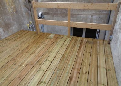 ID Travaux - Terrasse suspendue en bois Pornichet