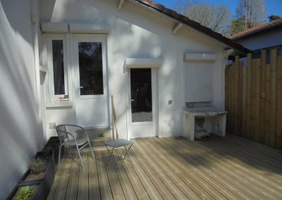 Terrasse en bois pin classe 4