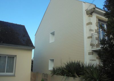 Bardage bois maison Le Croisic